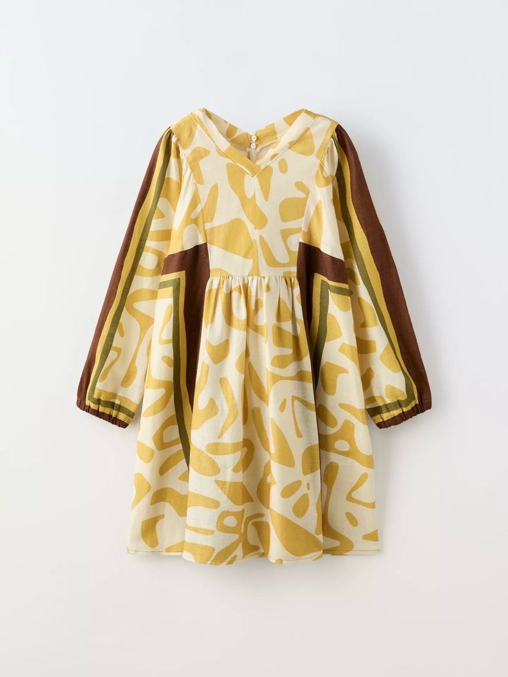 Zara girls printed Dress
